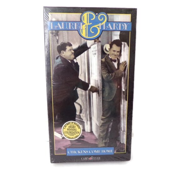 Lot of 9 Laurel & Hardy Cabin Fever Series VHS 7 New Sealed 2 Opened - Picture 3 of 10